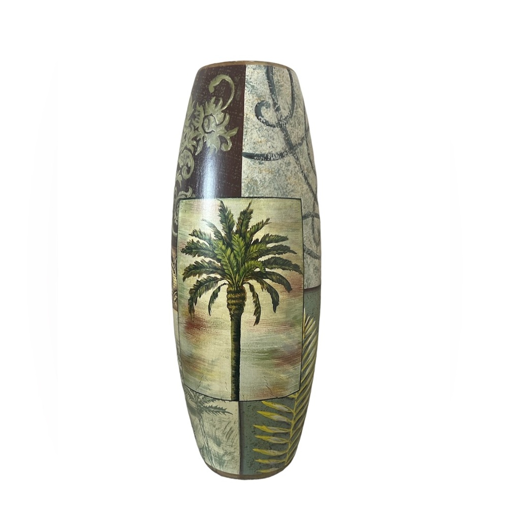 Vintage Ceramic Vase 12 1/2 inches Tall